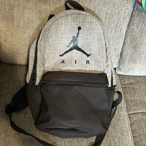 Nike Gray and Black Backpack
